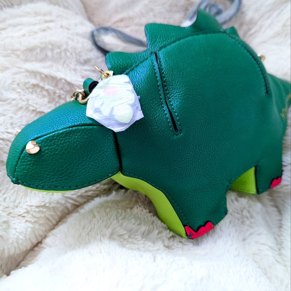 Rare Betsey Johnson Dinosaur Crossbody